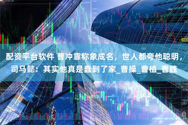 配资平台软件 曹冲靠称象成名，世人都夸他聪明，司马懿：其实他真是蠢到了家_曹操_曹植_曹魏